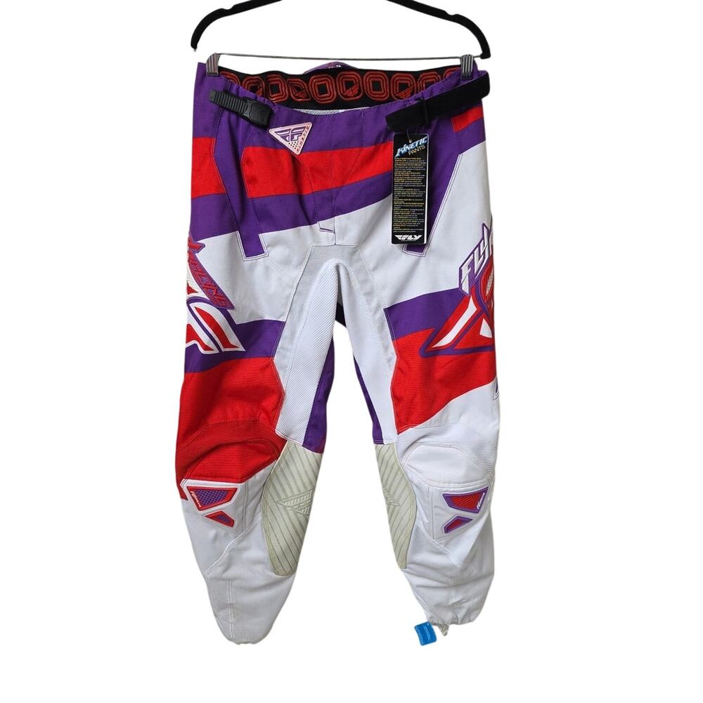 Fly Racing Kinetic Blocks Graphic Racing Pants Mens Size 34 NWT